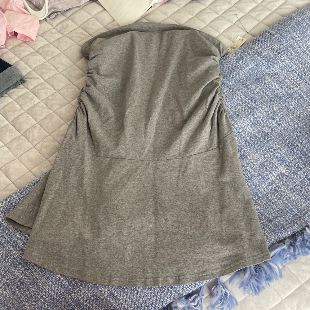 Aerie Gray Mini Dress